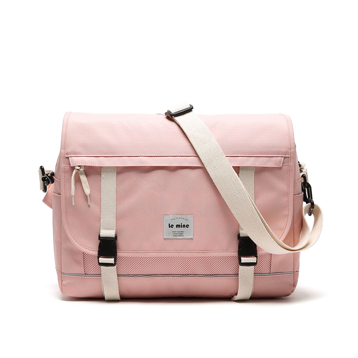 르마인(LEMINE) LE09FPK (Pink) MAIL 메신져백 핑크
