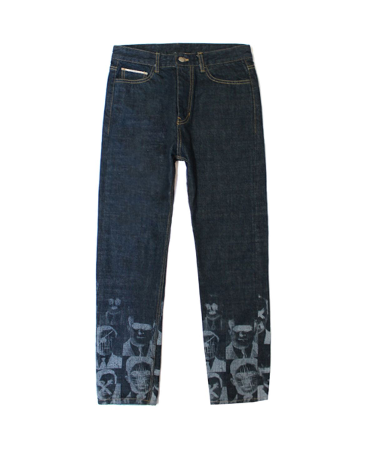 아임낫어휴먼비잉(I AM NOT A HUMAN BEING) Who R U Denim Jean