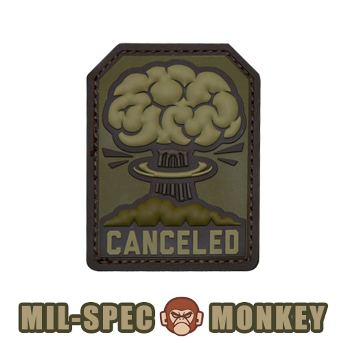 밀스펙몽키(MILSPEC MONKEY) 캔슬 PVC 패치 (멀티캠)