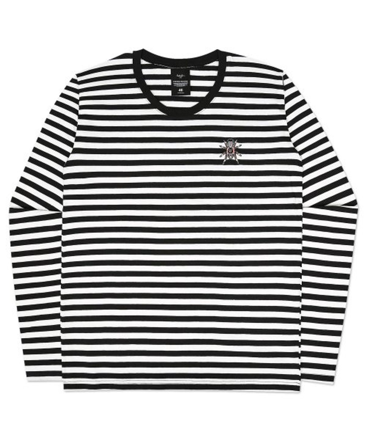 언더에어(UNDERAIR) Mini Trap Stripe T- shirts - White