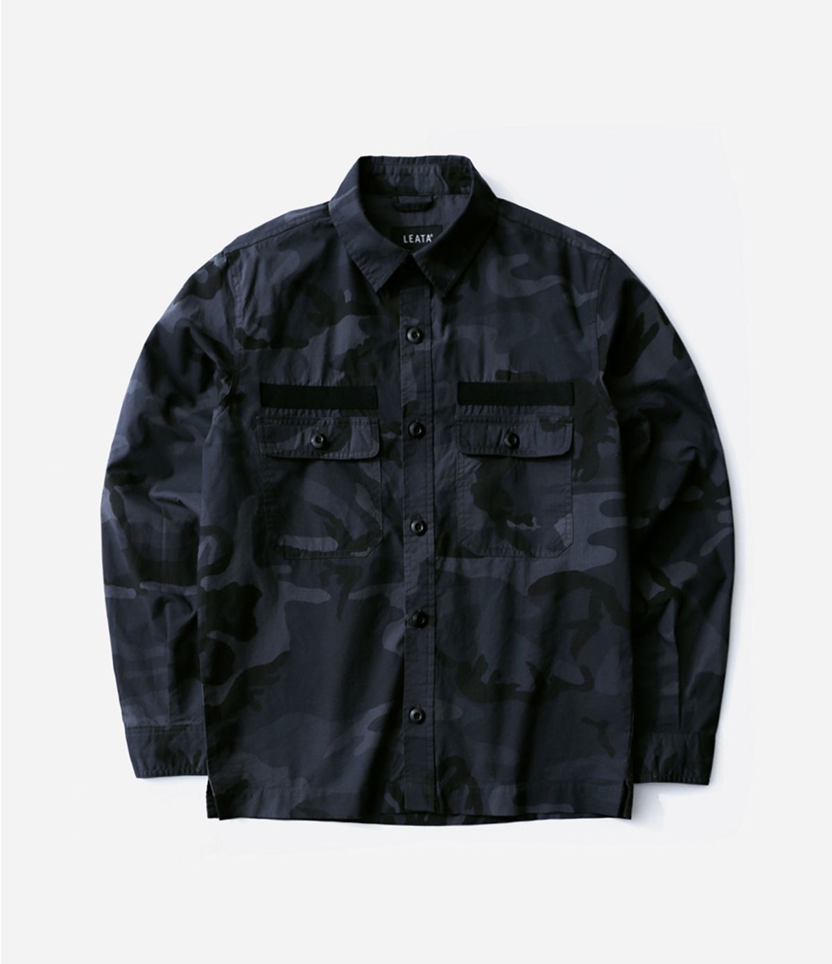 리타(LEATA) Woodland camo field shirts black - 사이즈 & 후기 | 무신사