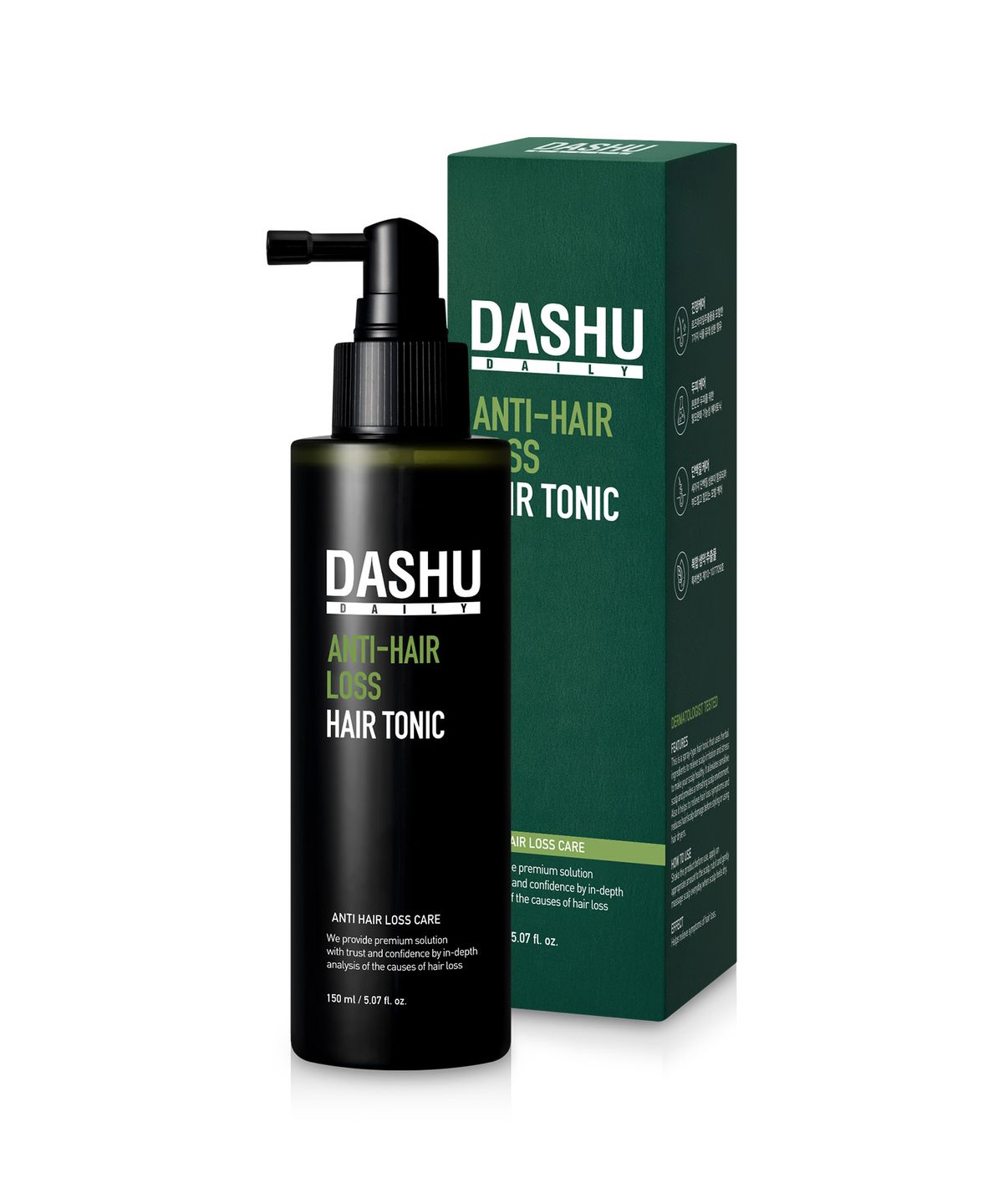 다슈(DASHU) 데일리 안티헤어로스 허브 헤어토닉 150ml
