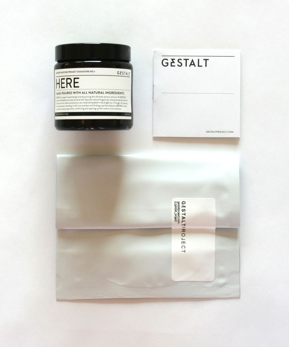 게슈탈트 프로젝트(GESTALT PROJECT) 시그니쳐 브라운 캔들[HERE]
