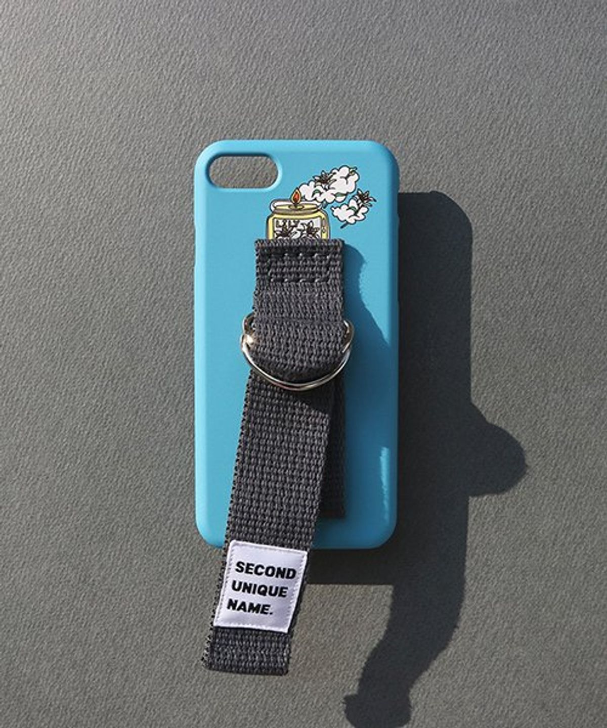 세컨드유니크네임(SECOND UNIQUE NAME) SUN CASE BLUE GROTTO DEEP GRAY (ILLUST)