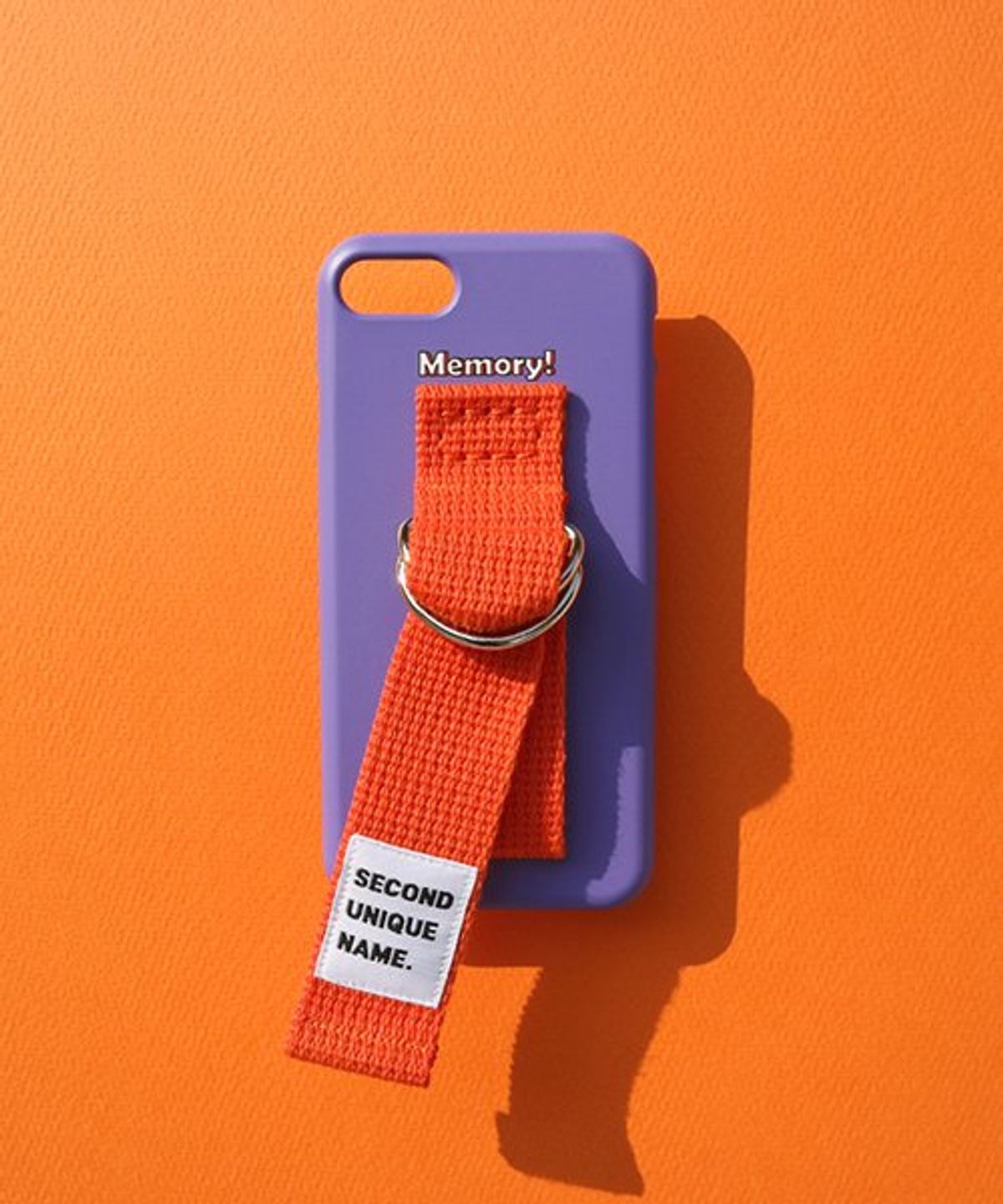 세컨드유니크네임(SECOND UNIQUE NAME) SUN CASE ENGLISH LAVENDER ORANGE (WORD)
