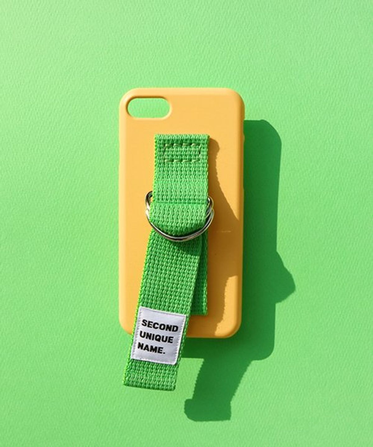 세컨드유니크네임(SECOND UNIQUE NAME) SUN CASE SUNSHINE YELLOW GREEN (NONE)