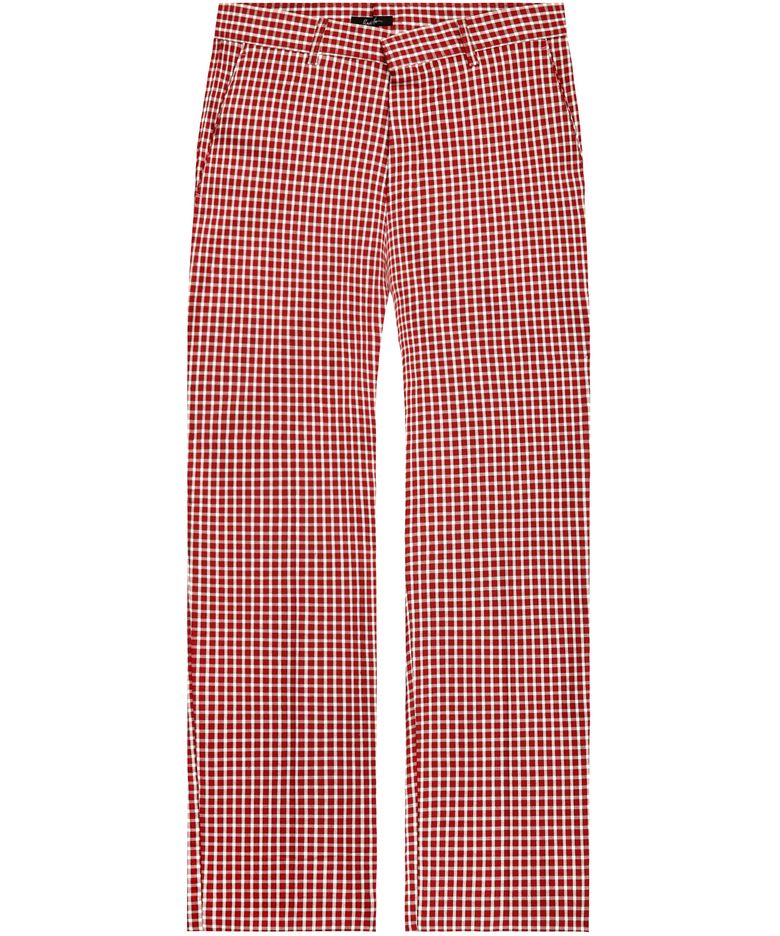 Gambol Slim Slacks - Red