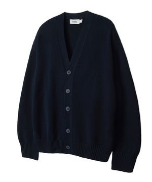 [리뉴얼ver.] 소프트 베이직 브이넥 가디건 네이비 COOSCD001NAVY