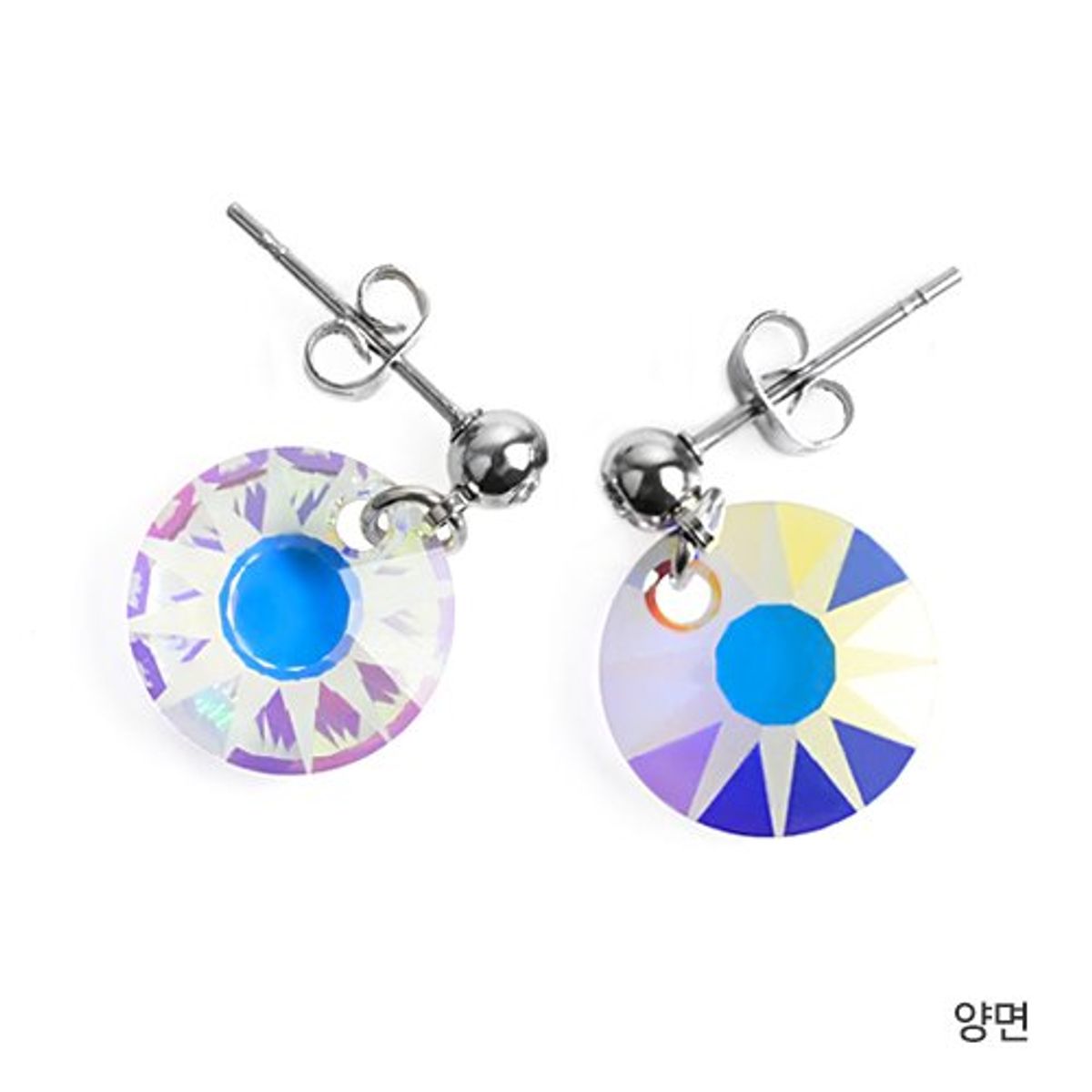 글로리아덴(GLORY_ARDEN) 써지컬스틸 팬시스톤 귀걸이