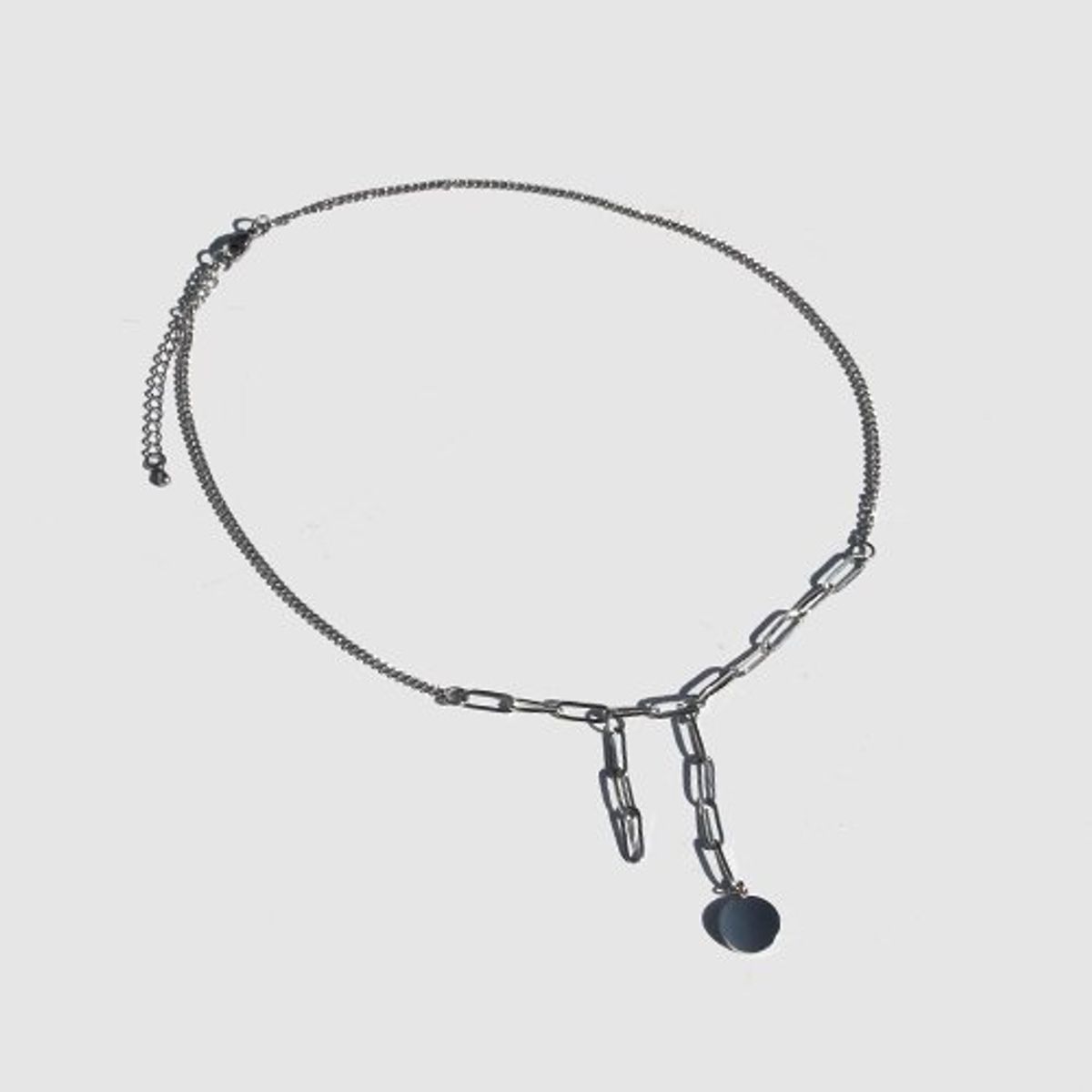 러쉬오프(RUSH OFF) [RUSHOFF]Unique Charming Silver Necklace- Round Pandant 유니크챠밍목걸이 라운드팬던트