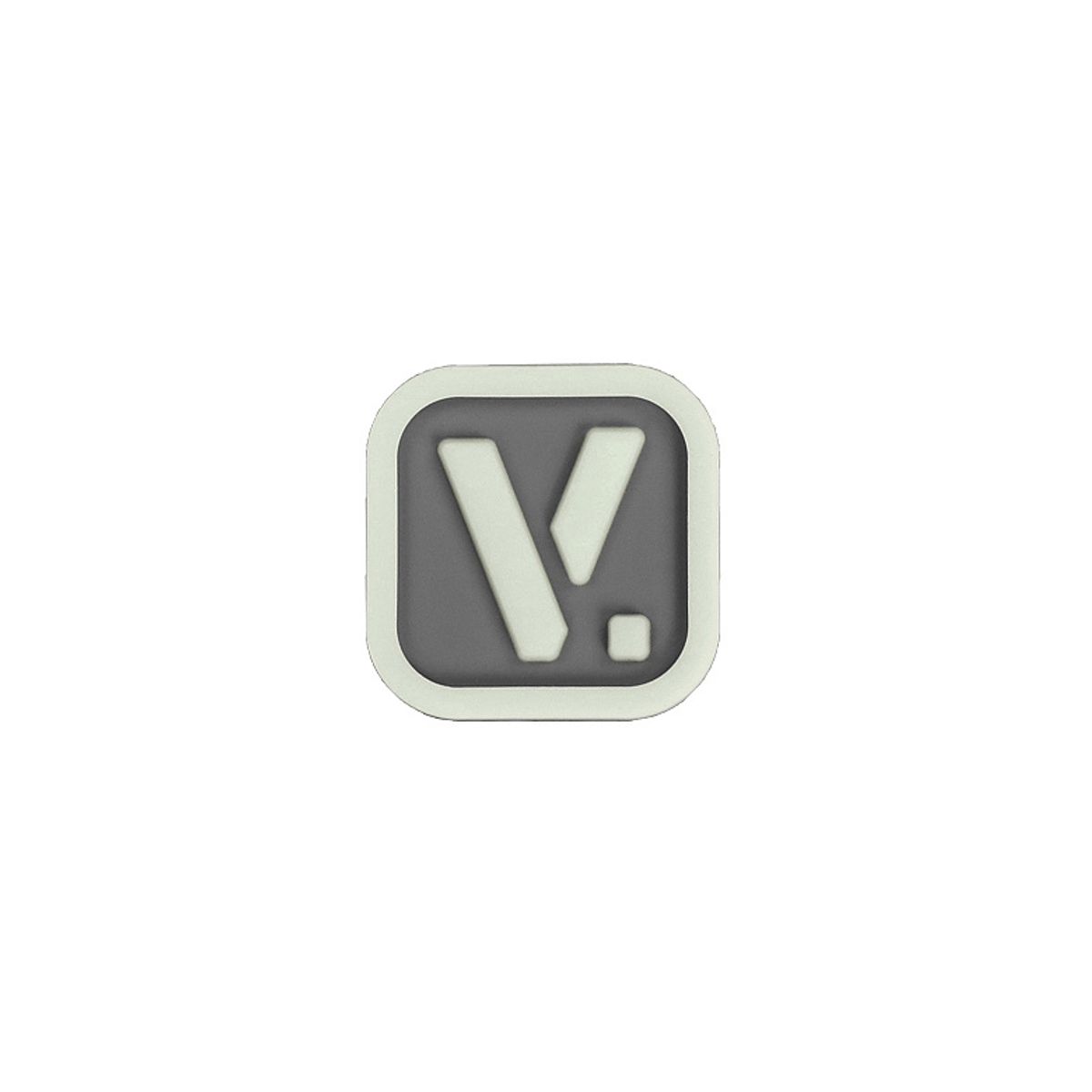 벤퀘스트(VANQUEST) 야광 V 로고 패치 (울프 그레이)