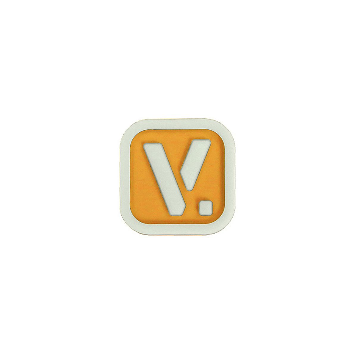 벤퀘스트(VANQUEST) 야광 V 로고 패치 (오렌지)