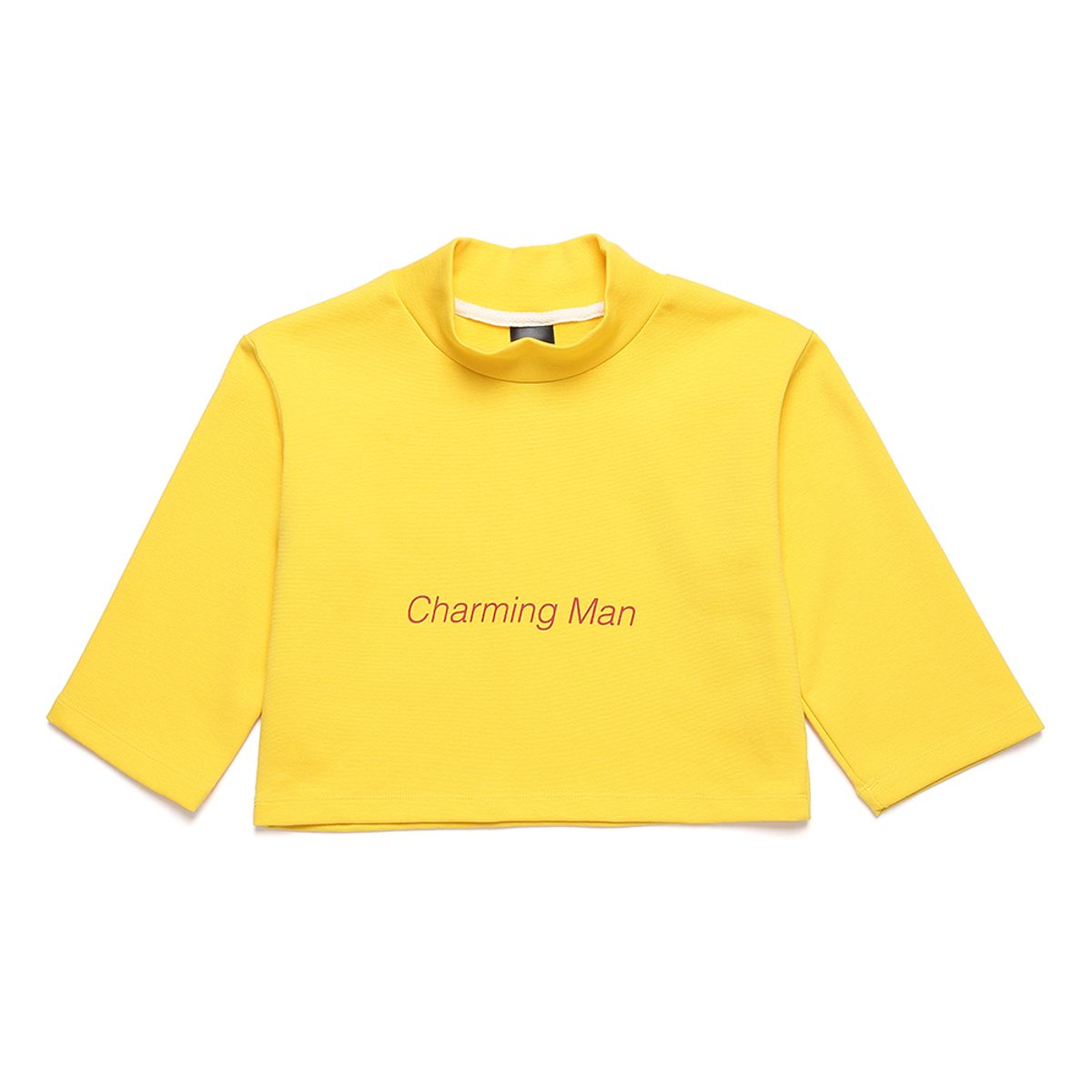 피피피(P.P.P) CHARMING SWEAT CROP TEE (YELLOW)