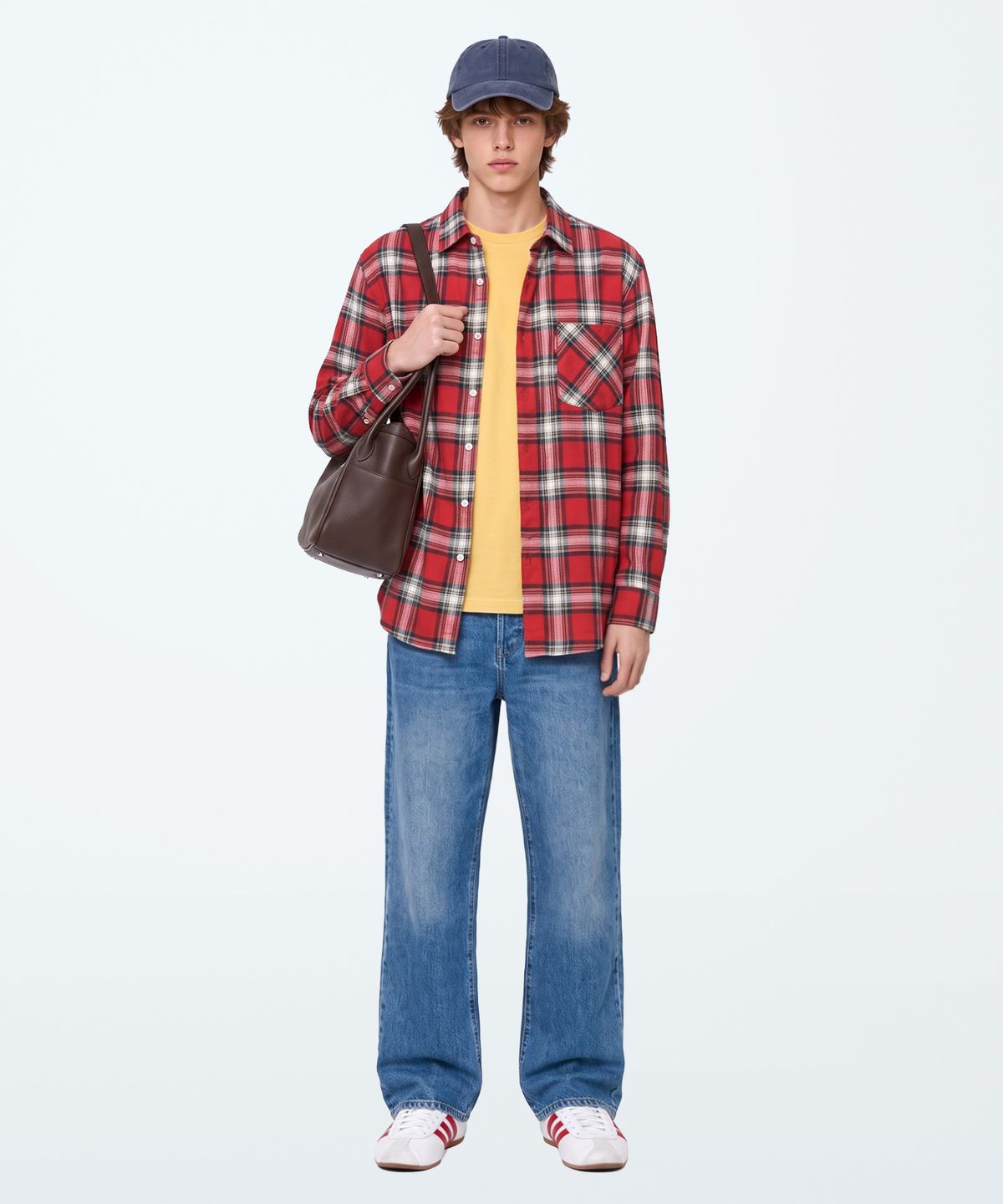 아파트먼트(APARTMENT) Martyrs Check Shirts - Red