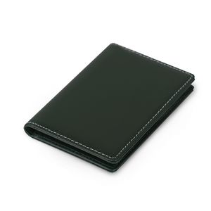 Slim&Small (슬림앤스몰 손잡이 가죽 반지갑) - 딥그린