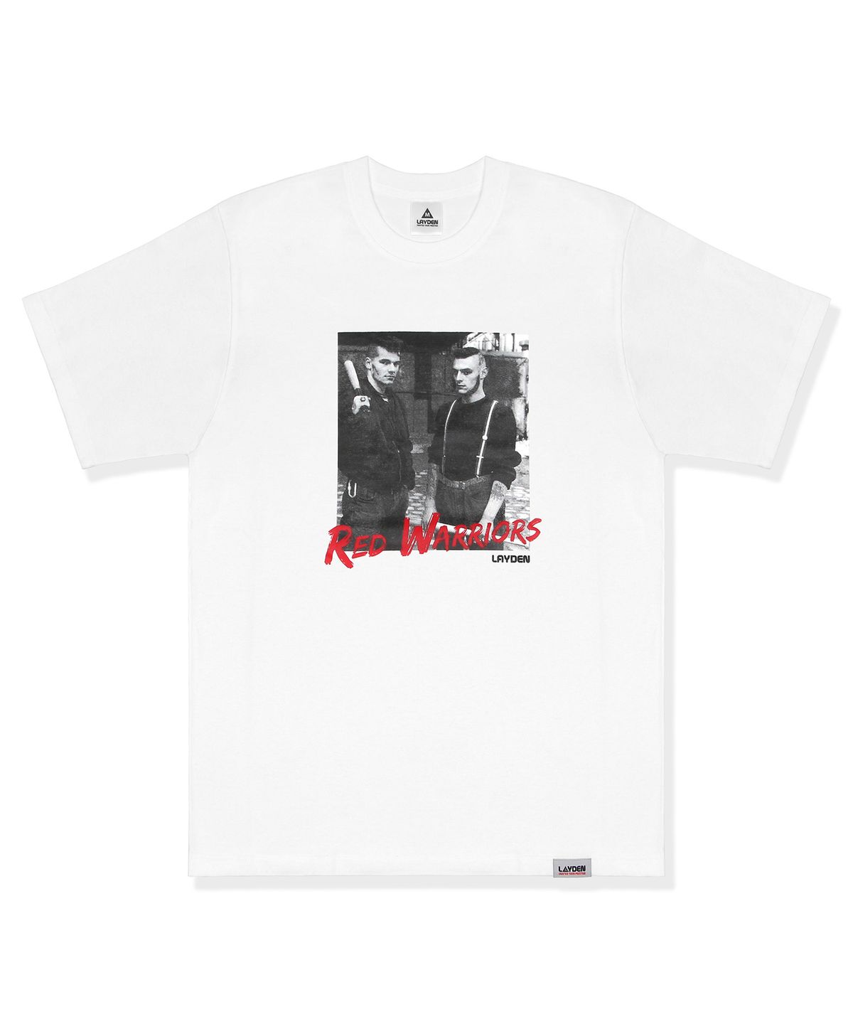 레이든(LAYDEN) RED WARRIORS TEE-WHITE