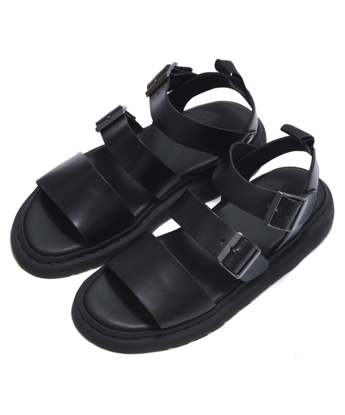 닥터마틴(DR.MARTENS) 그리폰 블랙 샌들 15695001