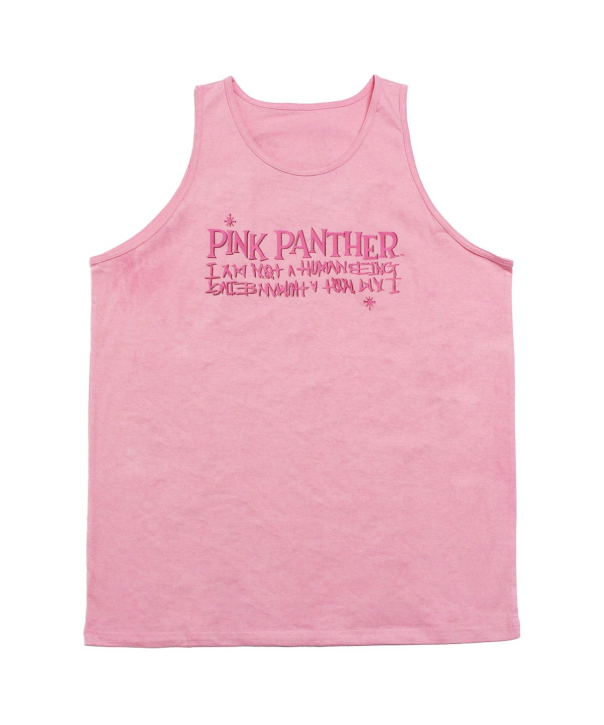 아임낫어휴먼비잉(I AM NOT A HUMAN BEING) HBXPP Mixed Basic Logo 2 Tank Top - Pink