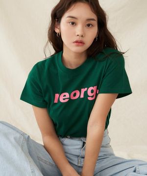 PRINTING WOMAN T-SHIRTS GREEN