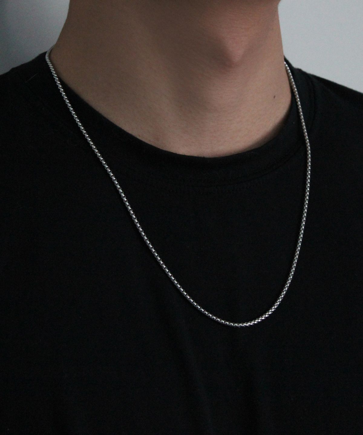 셉텐벌5(SEPTEMBER5) Square chain necklace