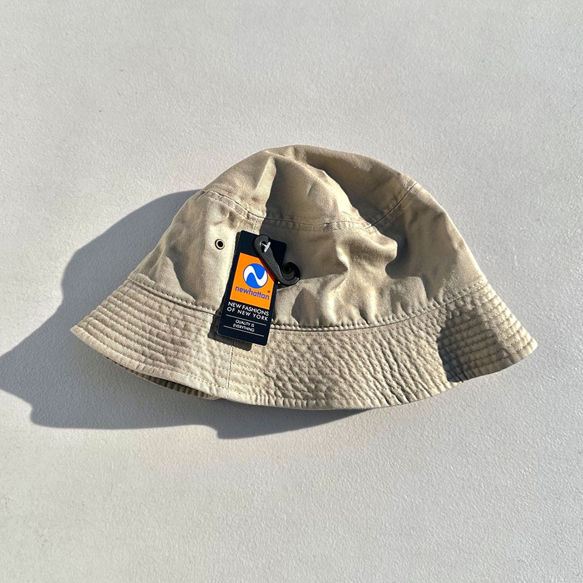 뉴해튼(NEWHATTAN) 워싱 버킷햇 (khaki)