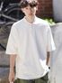 루즈핏 카라티셔츠  아이보리 JKST2066