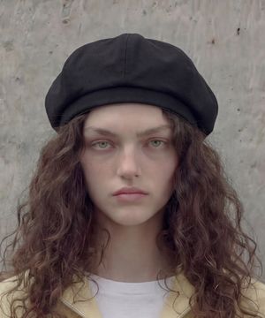 코튼 베레모 BREAD BERET / BIO / BLACK