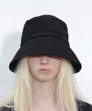 코튼 버킷햇 DROP BUCKET / D BIO / BLACK