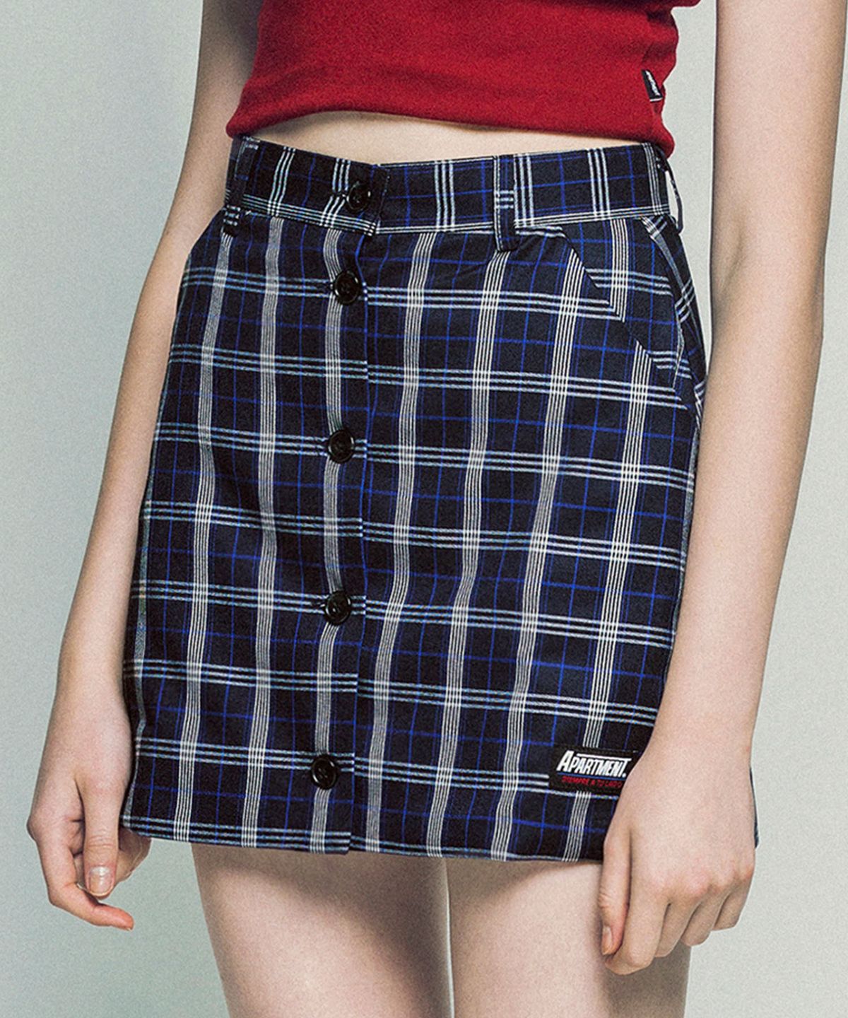 아파트먼트(APARTMENT) Holy Light Skirt - Blue