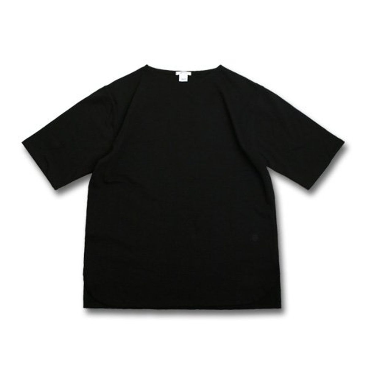 스웰맙(SWELLMOB) swellmob round hem sailor jersey -black-