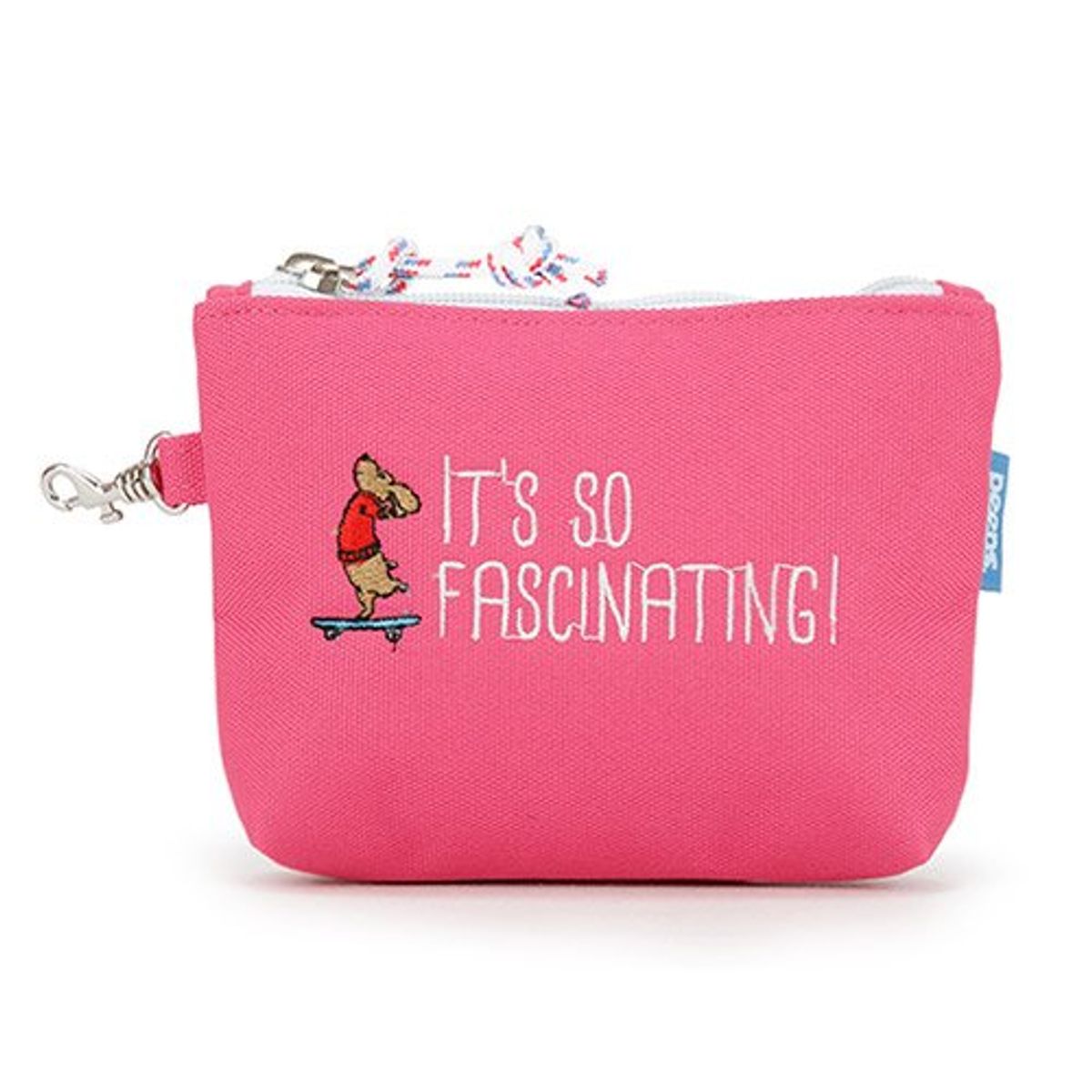 핍스(PEEPS) 보드 펍 미니파우치 (pink)