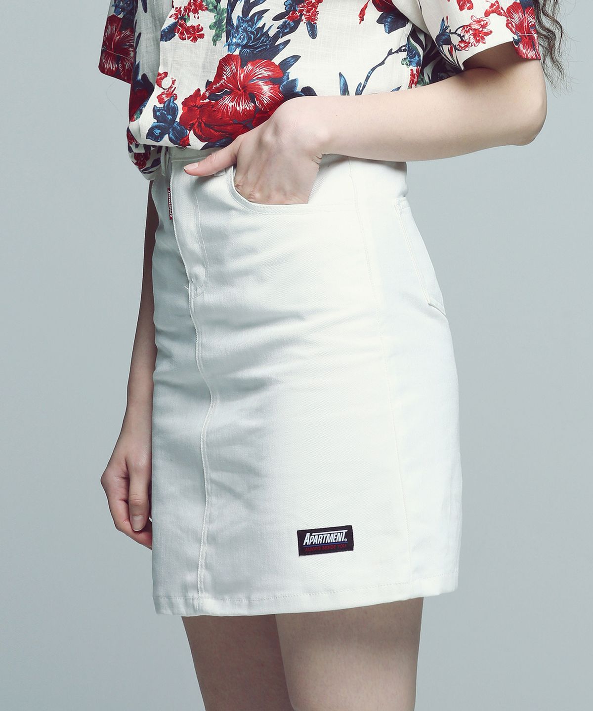 아파트먼트(APARTMENT) Ten A Skirt - White