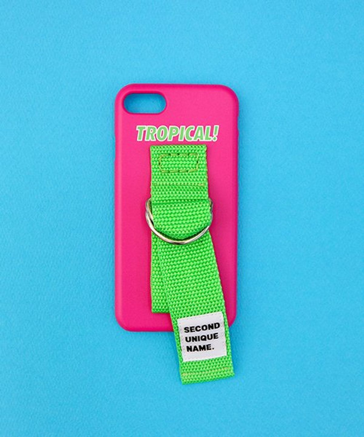 세컨드유니크네임(SECOND UNIQUE NAME) SUN CASE HOTPINK YELLOW GREEN (WORD)
