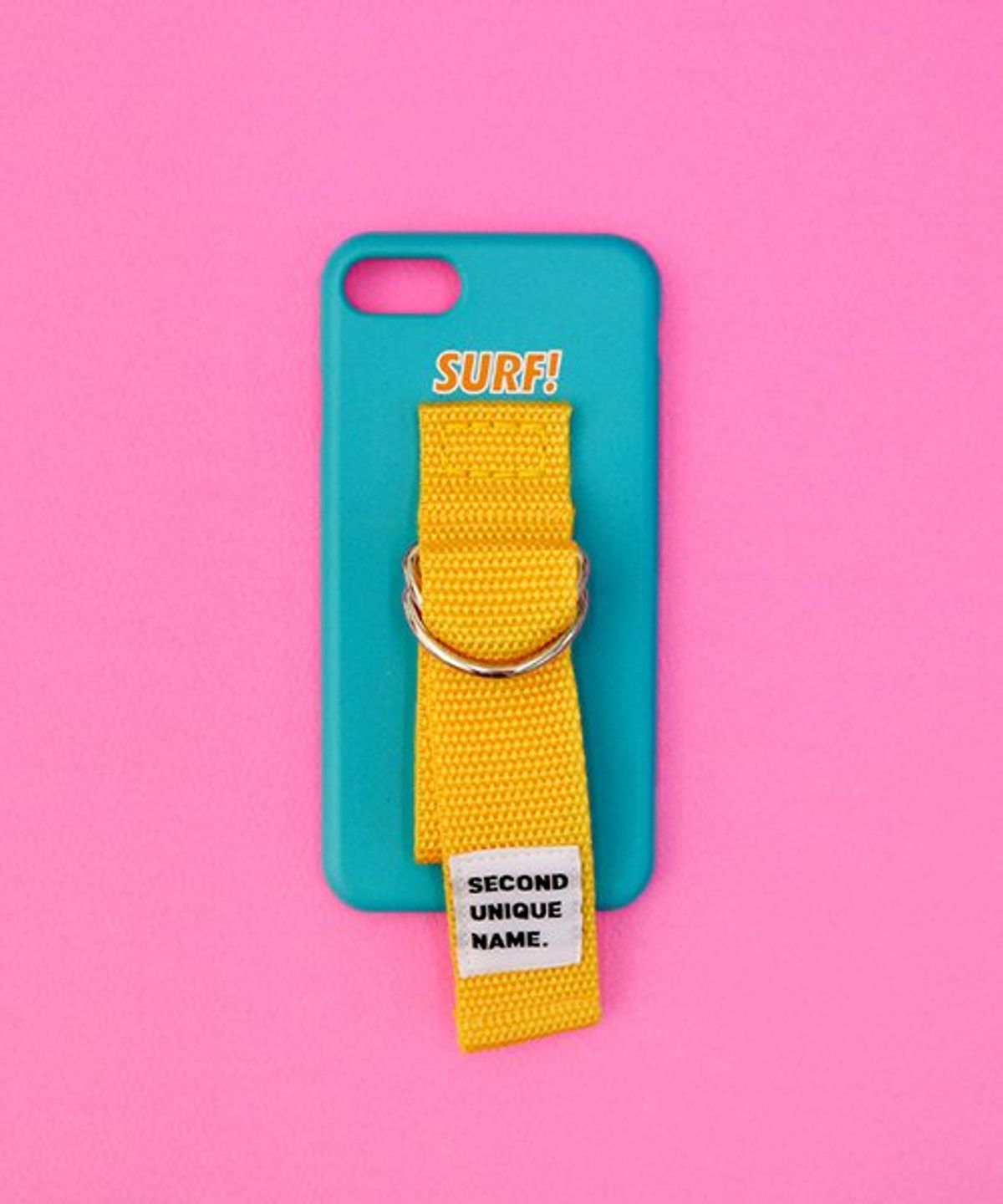 세컨드유니크네임(SECOND UNIQUE NAME) SUN CASE SKYBLUE YELLOW (WORD)