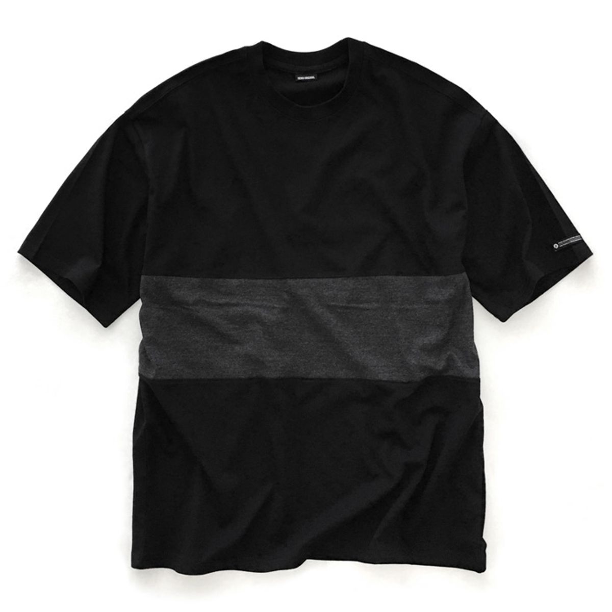 레이쿠(REIKU) [레이쿠] reiku overfit tshirt bc 배색 오버핏 무지 반팔티