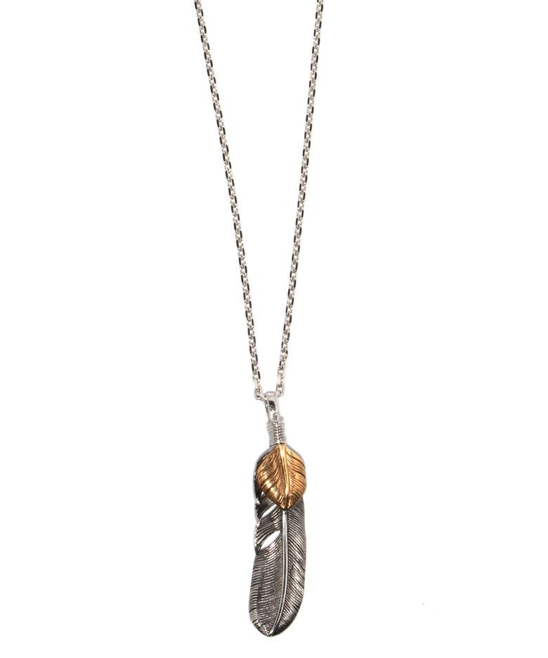 Vintage feather necklace
