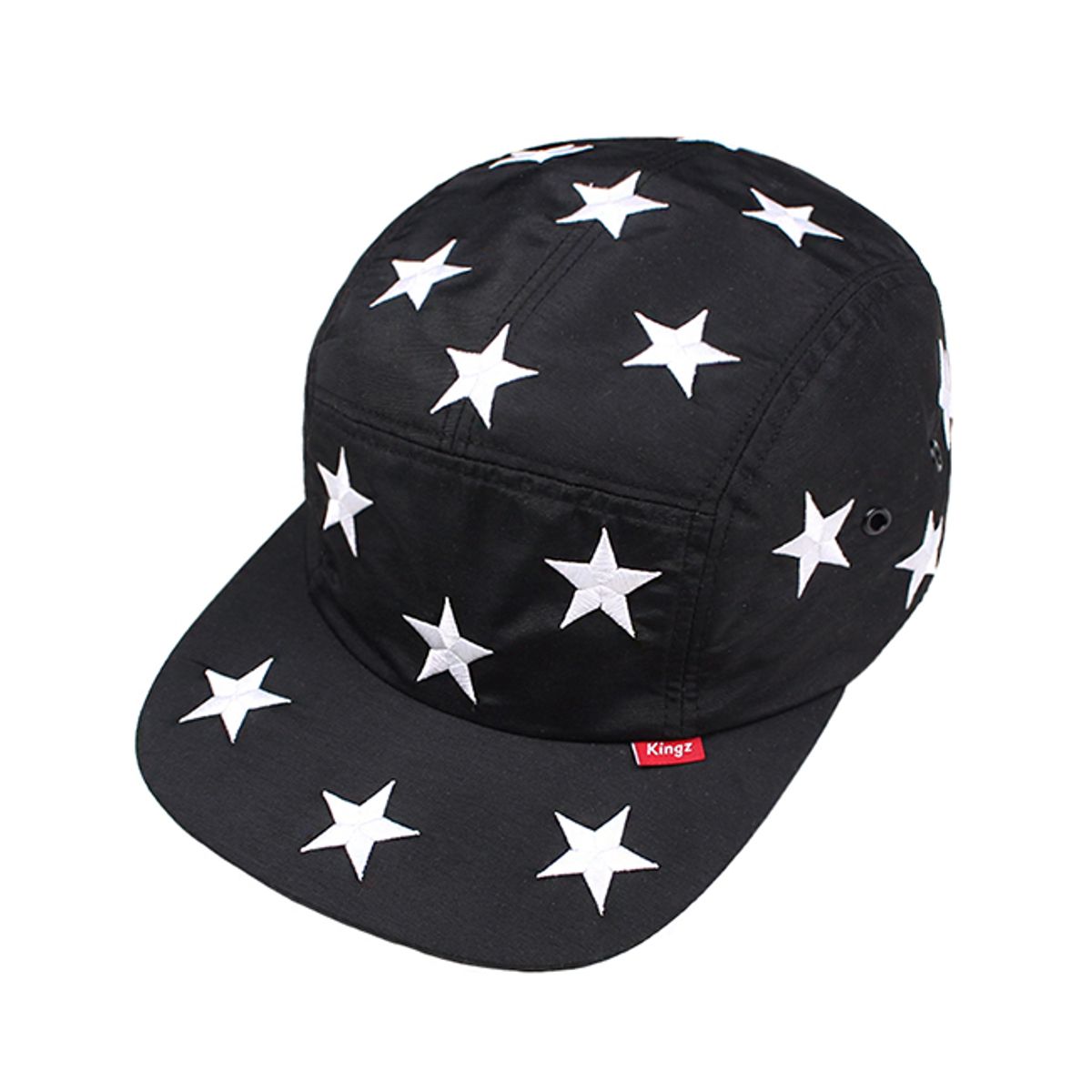 러프킹즈(LUFF KINGZ) 올스타 캠프캡 블랙 화이트