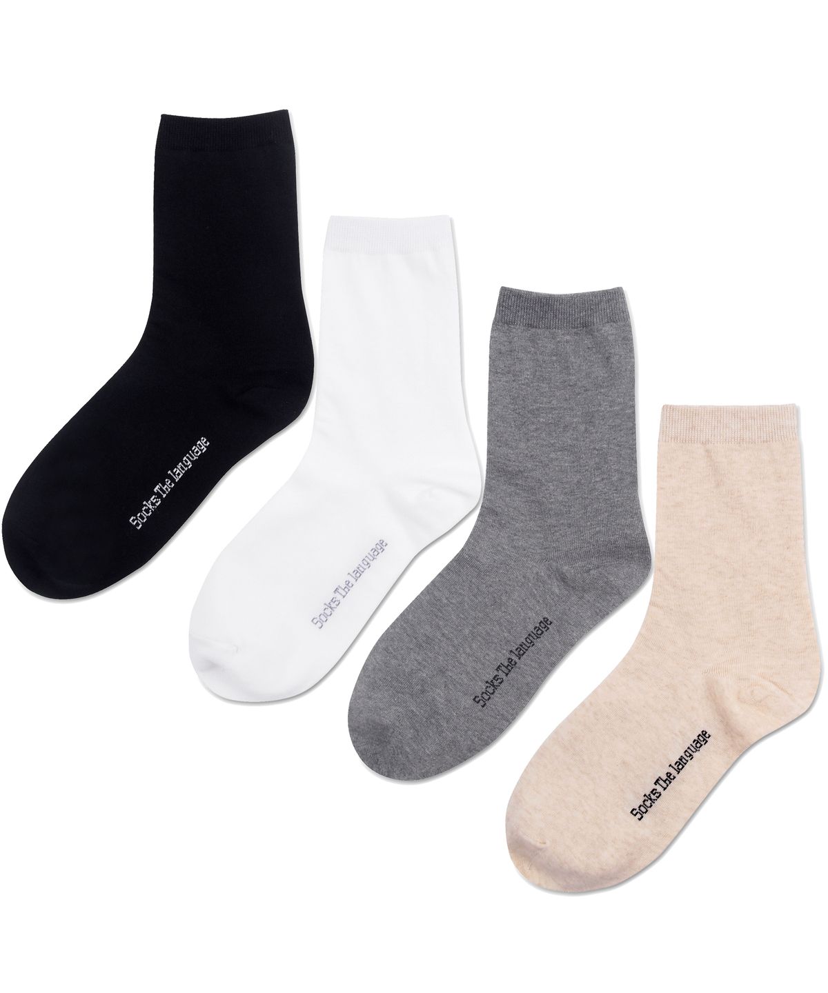 삭스더랭귀지(SOCKS THE LANGUAGE) 심플 4세트