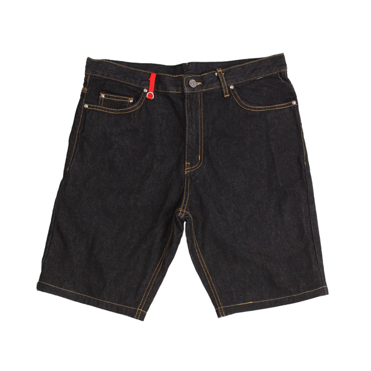 에잇볼륨(EIGHTVOLUME) EV Jean Half Pants (Black)