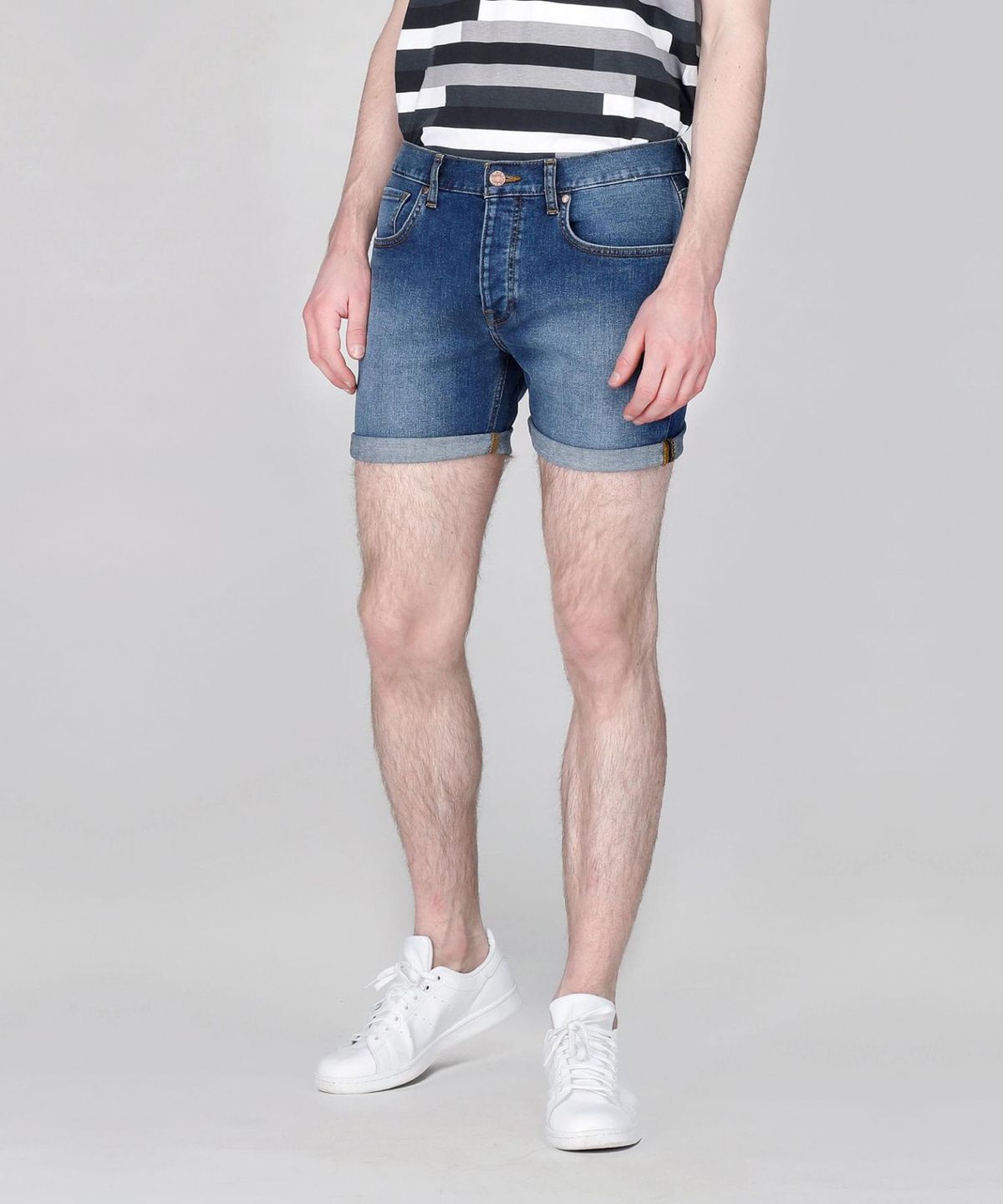 닥터데님(DR.DENIM) 맥 올가닉 미드 블루