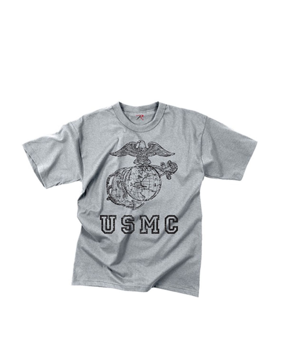 로스코(ROTHCO) 빈티지 USMC 글로브 앵커 티셔츠 (그레이)
