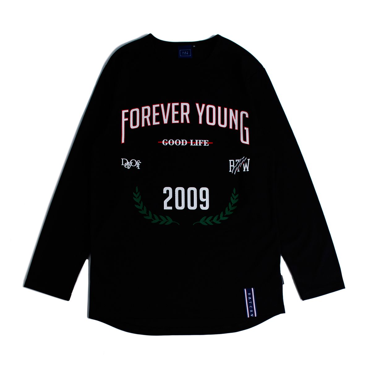 로맨틱크라운(ROMANTIC CROWN) Forever Young Long Sleeve_Black