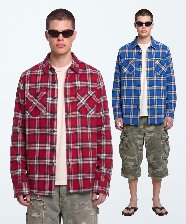 [오버핏] ADVANTAGE RULE CHECK SHIRTS (3 COLOR)