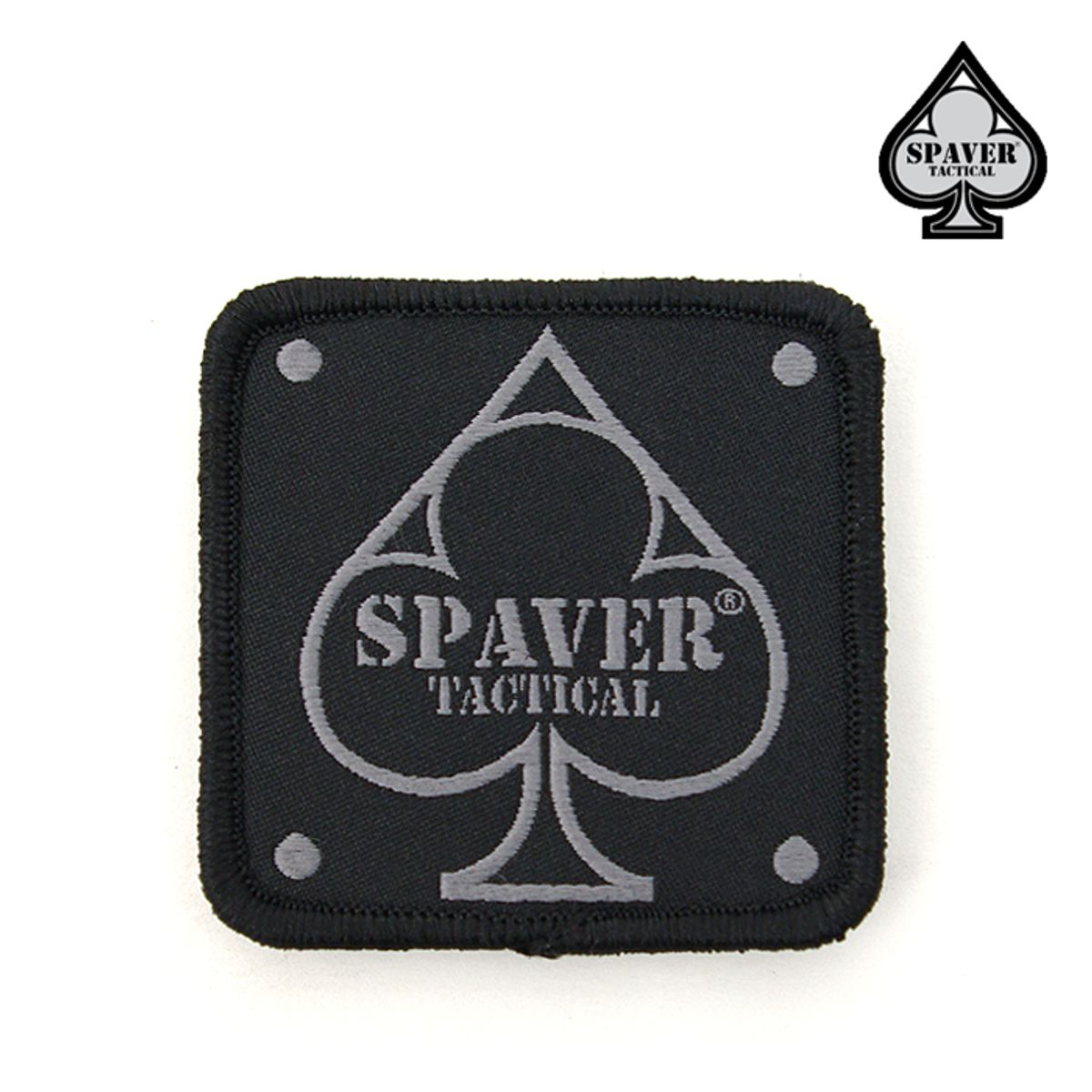 스페이버(SPAVER) 직물 패치 (블랙)
