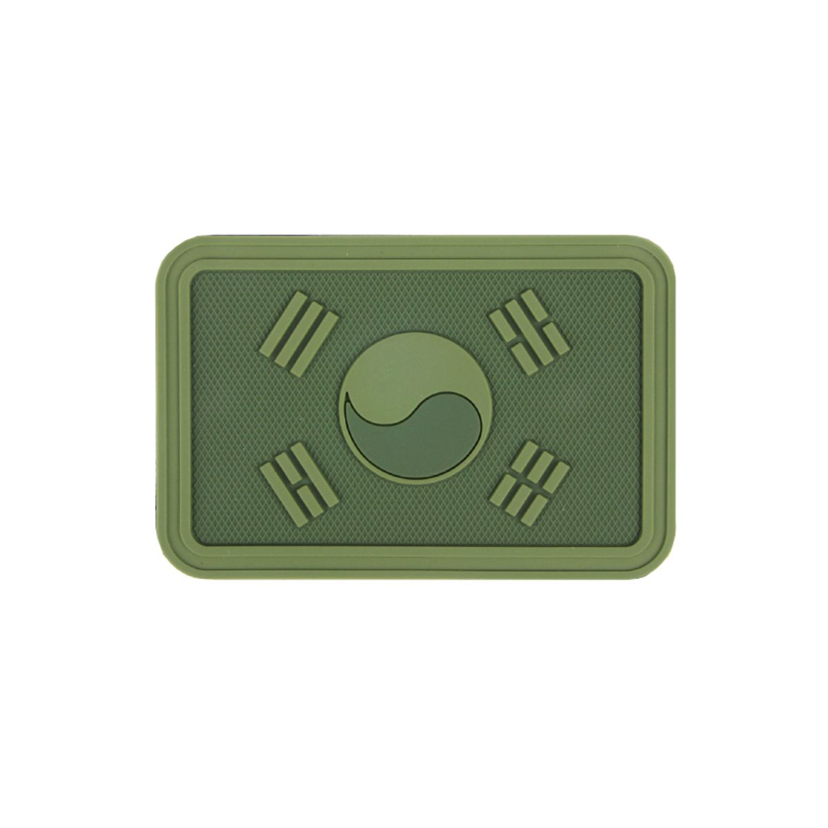 스페이버(SPAVER) PVC 벨크로 태극기 패치 (OD)