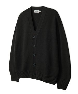 [리뉴얼ver.] 소프트 베이직 브이넥 가디건 차콜 COOSCD001CHARCOAL