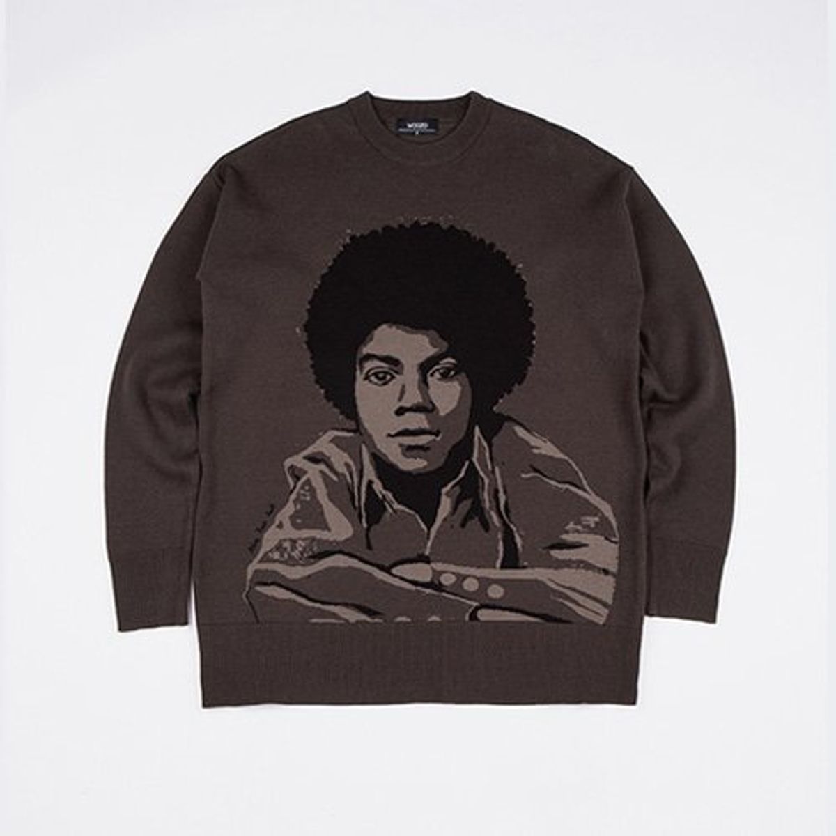 우조(WOOZO) Woozo Jackson Cherish Knit Brown / Black ( 2 size )