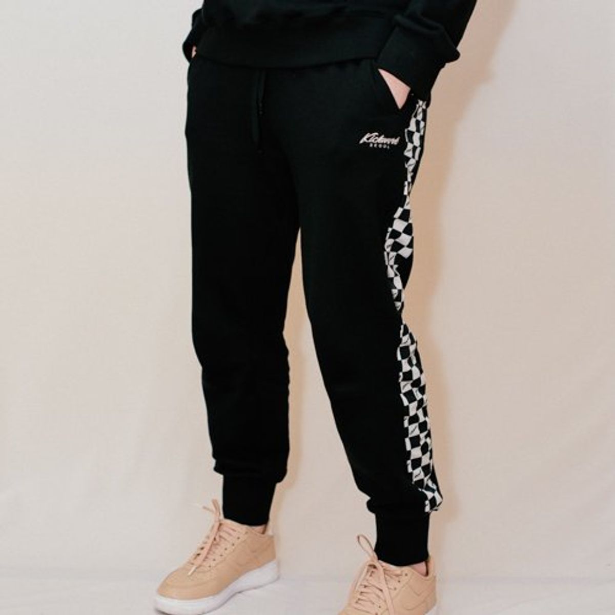 키치워크(KICHWORK) 17 FW Checkerboard Jogger Pants
