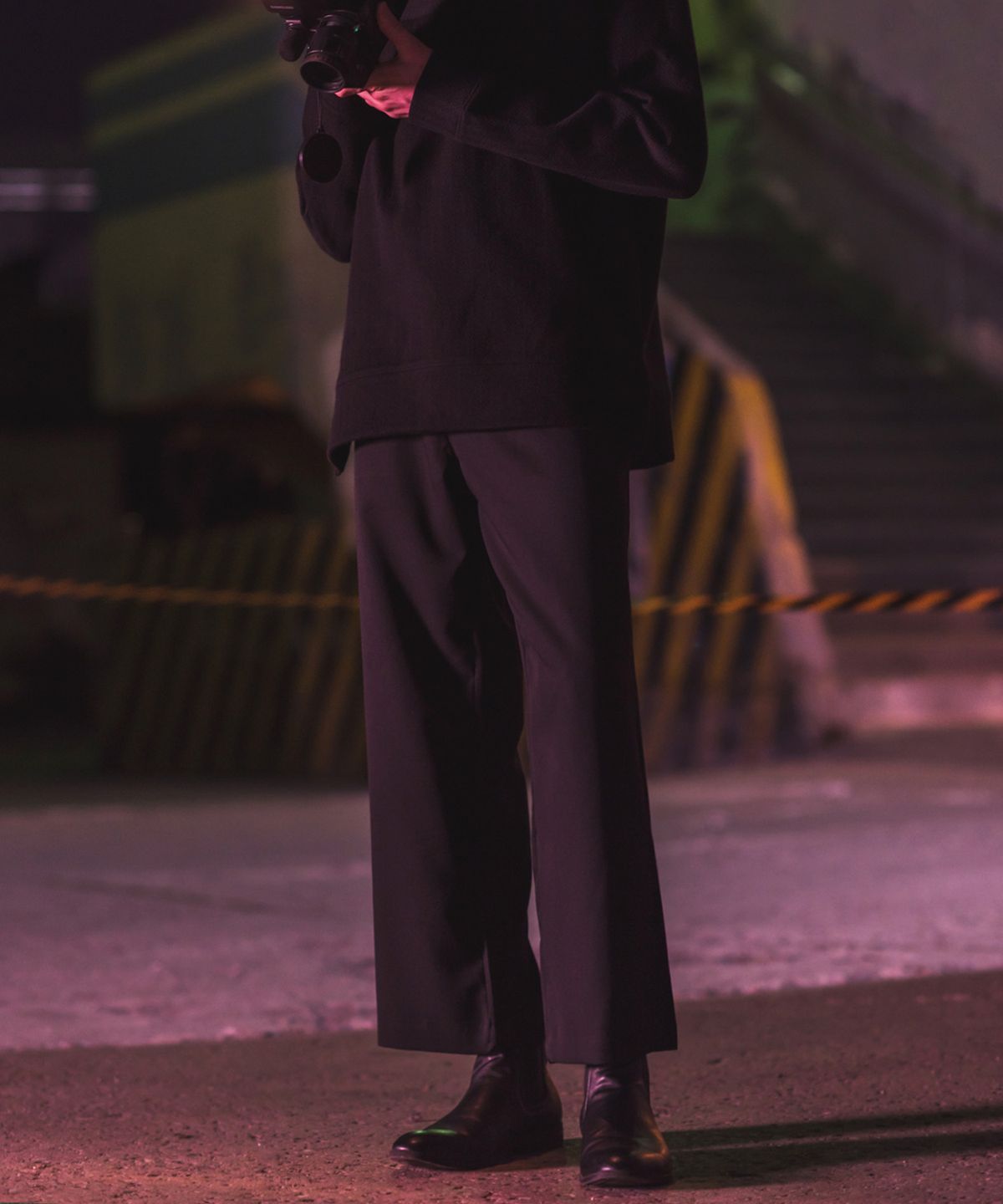 로얄위(THE ROYAL 'WE) COMFY PANTS BLACK