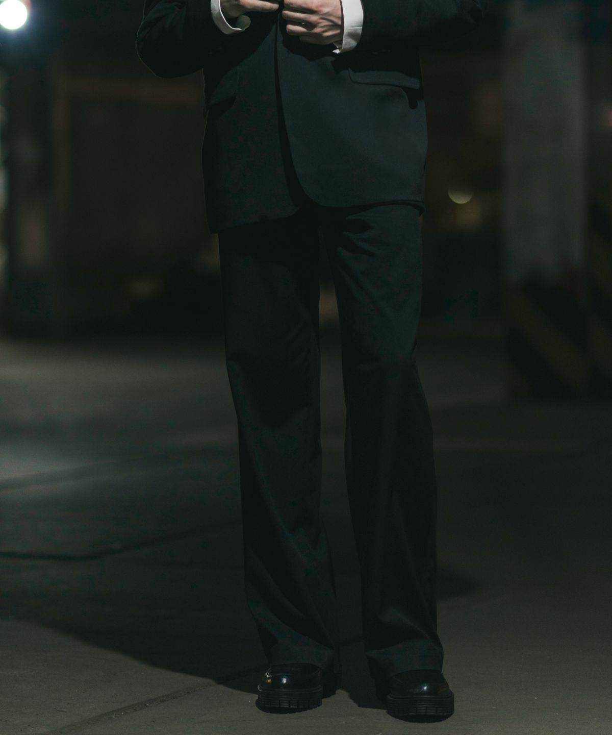 로얄위(THE ROYAL 'WE) MINIMAL PANTS BLACK